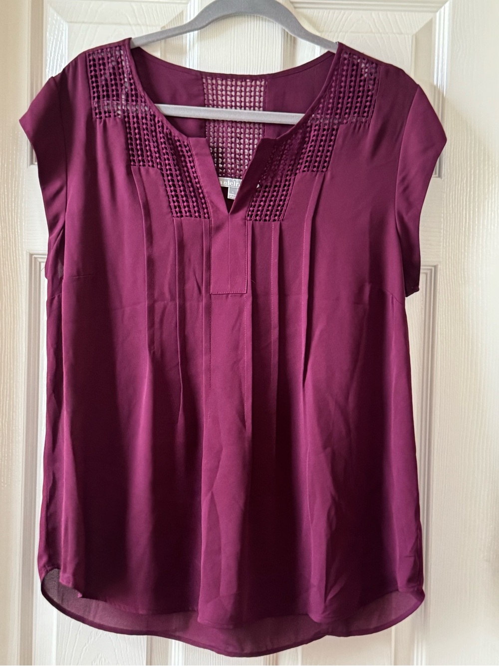 Daniel Rainn Burgundy Blouse